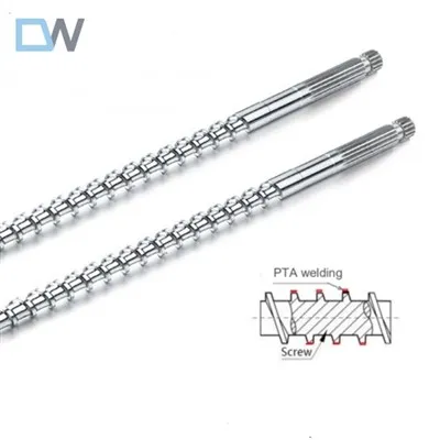 برغي ثنائي المعدن للبلاستيك مع إضافات معززة بنسبة أقل من 30% DW-S1